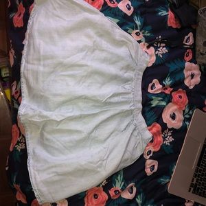 Sky blue skirt